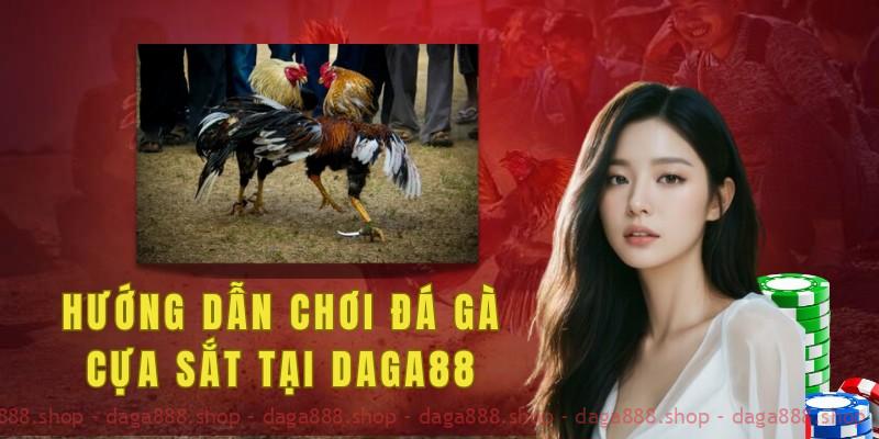 Hướng dẫn chi tiết các bước chơi đá gà cựa sắt tại Daga88