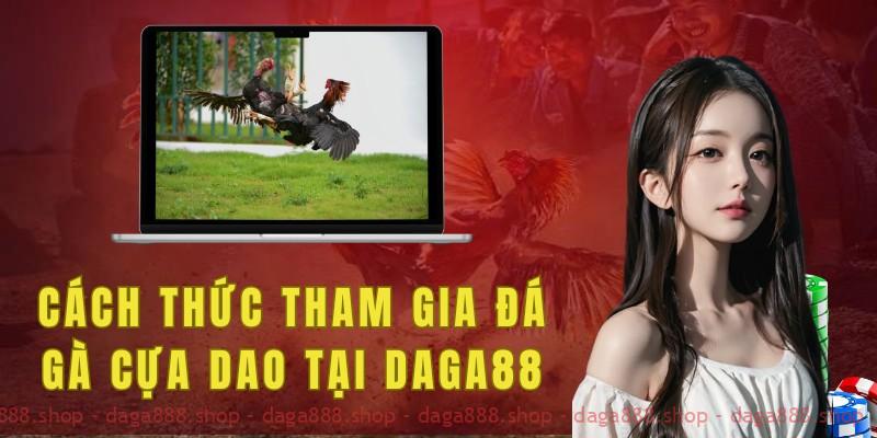 Hướng dẫn cách thức tham gia đá gà cựa dao tại Daga88